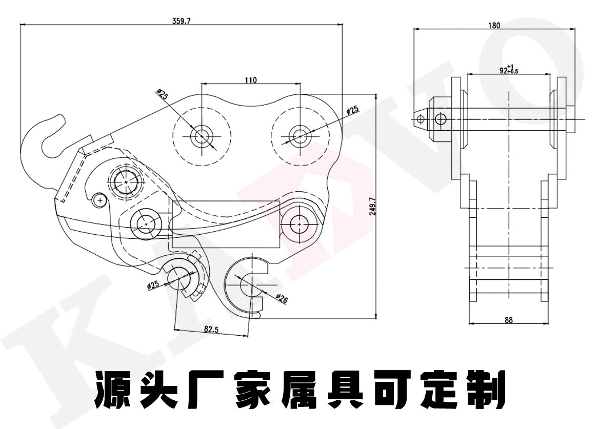 半自動快換尺寸 半自動快換尺寸