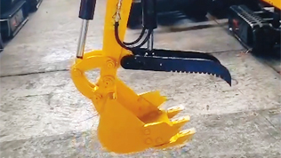小型挖掘機(jī)配液壓拇指夾