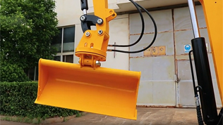 小挖機(jī)360度旋轉(zhuǎn)挖斗 小挖機(jī)360度旋轉(zhuǎn)挖斗