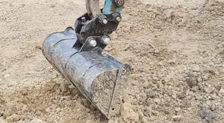 小型挖掘機(jī)平面挖斗視頻